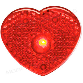 Werbeartikel Blinklicht Herz   (Leuchtherz)
