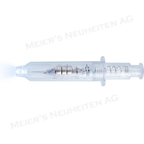 Werbeartikel Lampe in Spritzenform